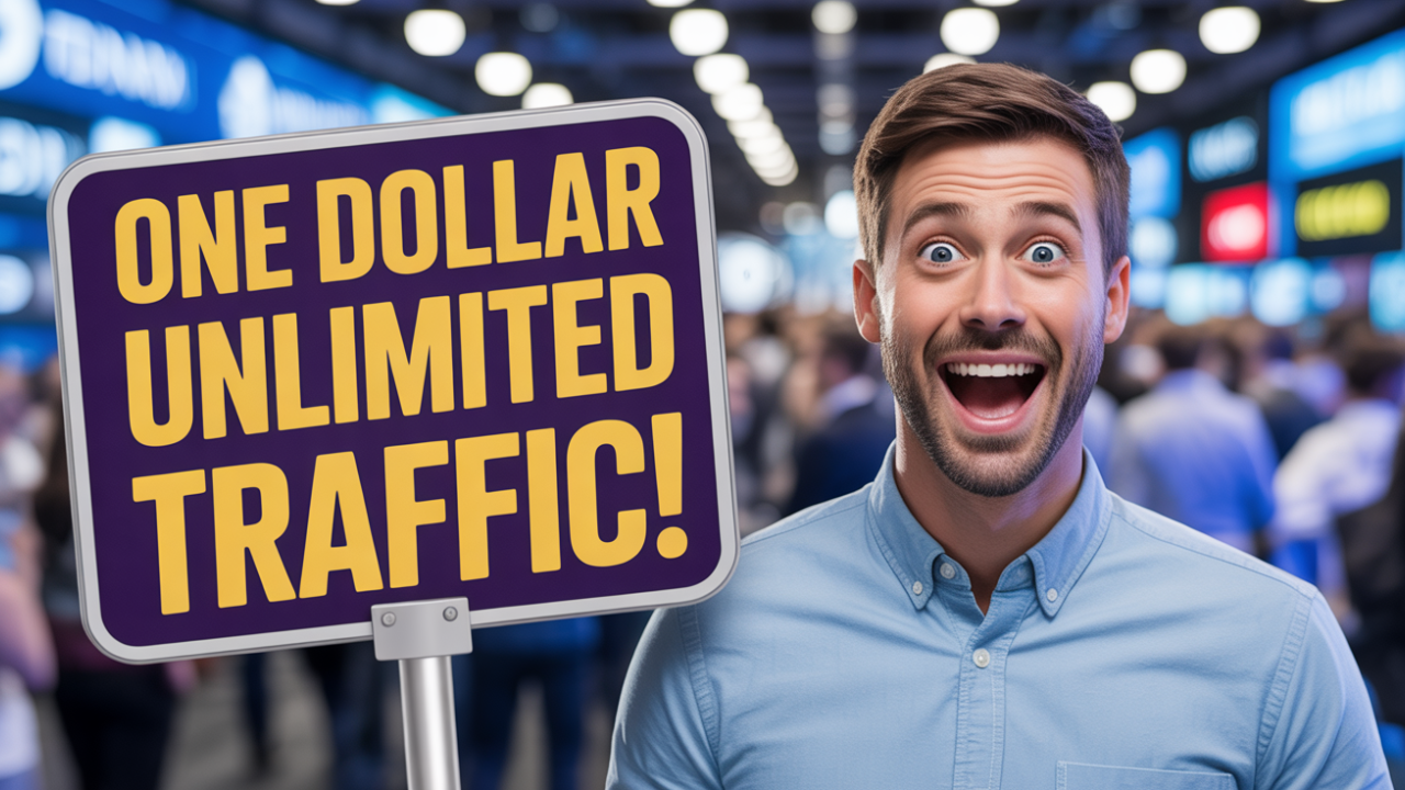 Unlimited Traffic for $1?